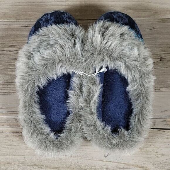 Dluxe by Dearfoams Sweater Knit Clog Slipper Sz S - Picture 3 of 8